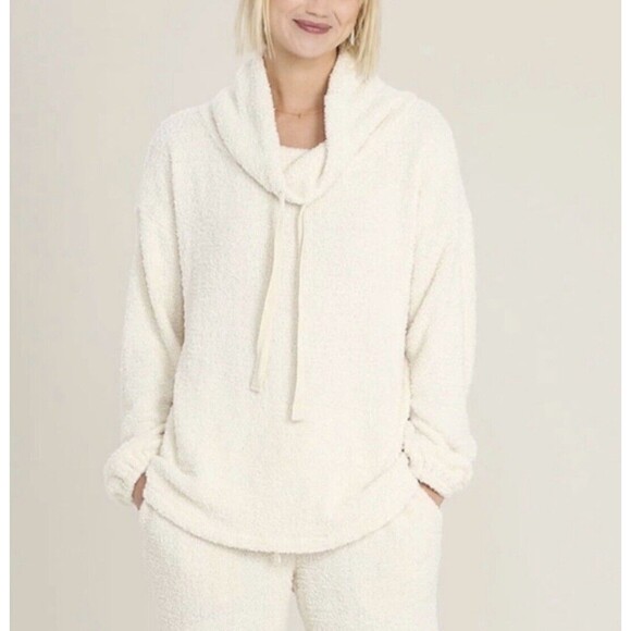 Hello Nite Cozy Serpa Tunnel Top Sweater I’m Cream Sz Sm New - Picture 1 of 7